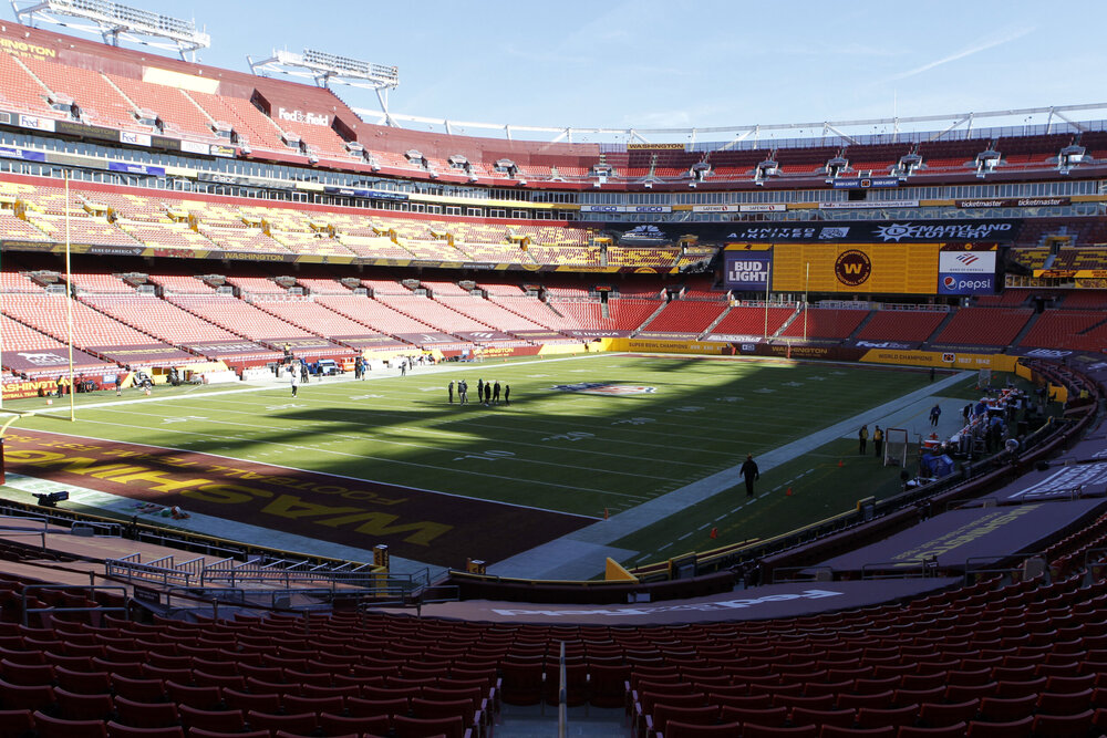 Washington Football: Commanders' sign spotted at FedEx Field